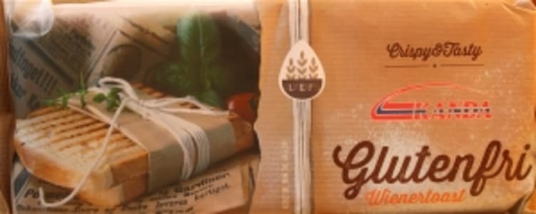 Wienertoast glutenfri 2pk 180g Kanda