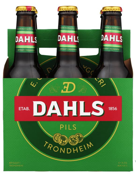 Dahls Pils 0,33lx6 flaske 1980 ml