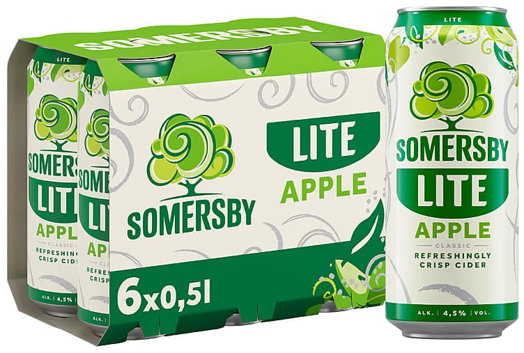 Somersby Cider Apple Lite 0,5lx6 boks 3000 ml