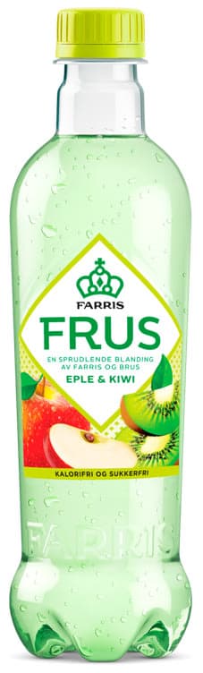 Farris Frus Eple & Kiwi 0,5l flaske