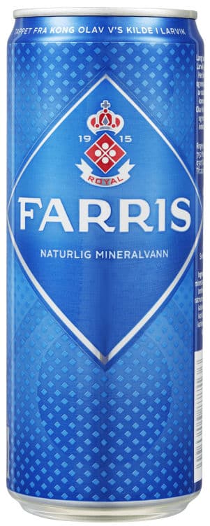 Farris Naturell 0,33l boks