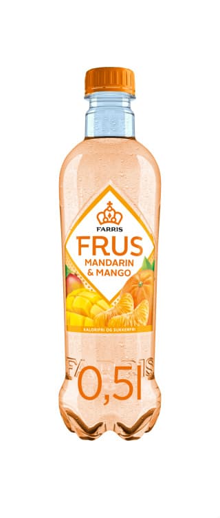 Farris Frus Mandarin & Mango 0,5l flaske