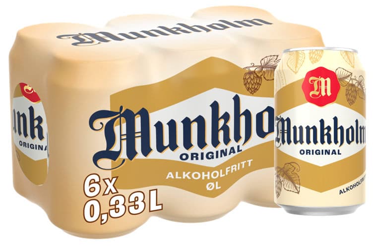 Munkholm 0,33lx6 boks 1980 ml