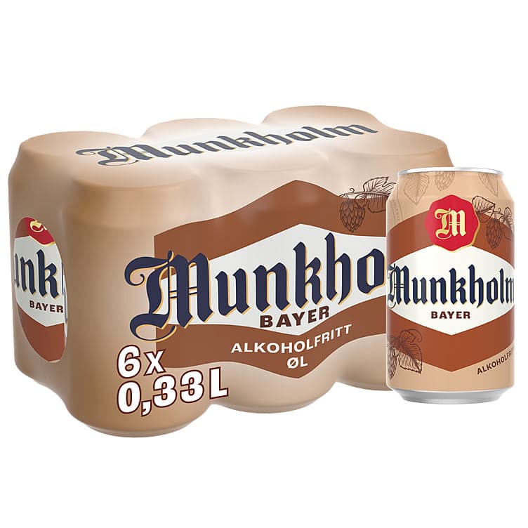 Munkholm Bayer 0,33lx6 boks 1980 ml