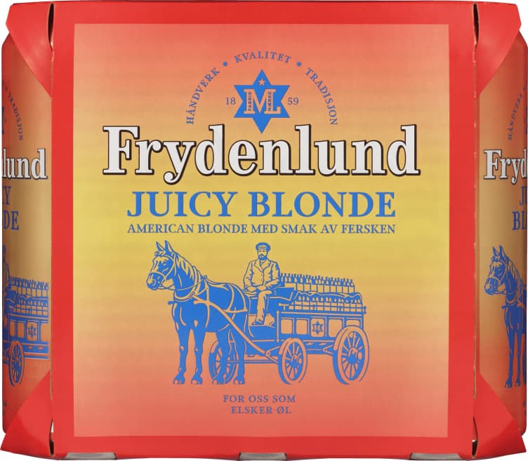 Frydenlund Juicy Blonde 0,5lx6 boks