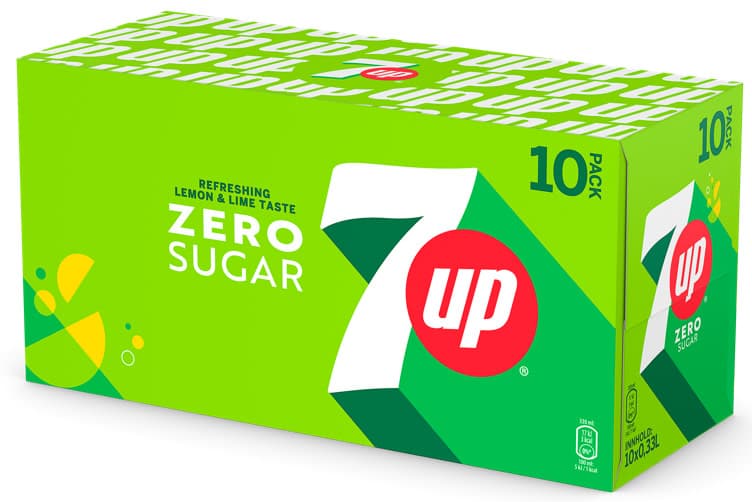 7up Free 10x0,33l boks 3300 ml