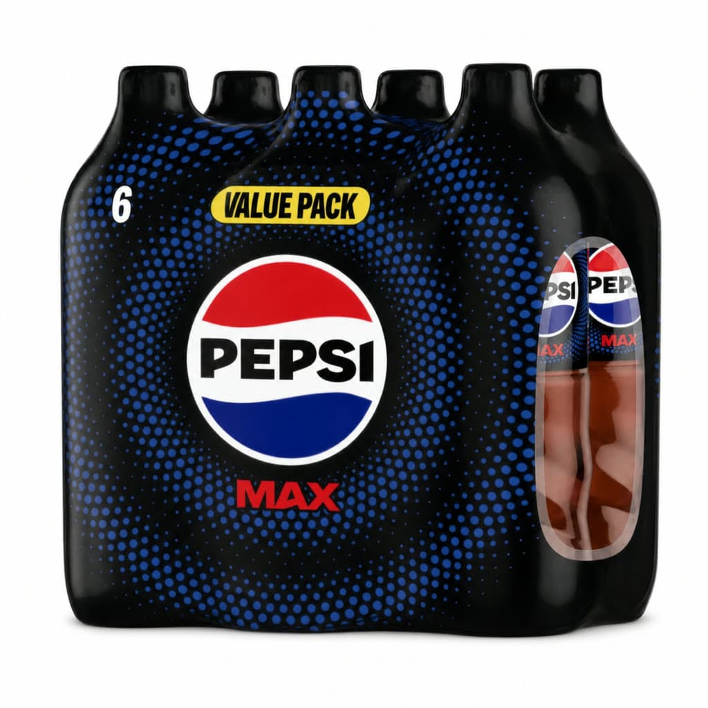 Pepsi Max 6x1,5l flaske 9000 ml