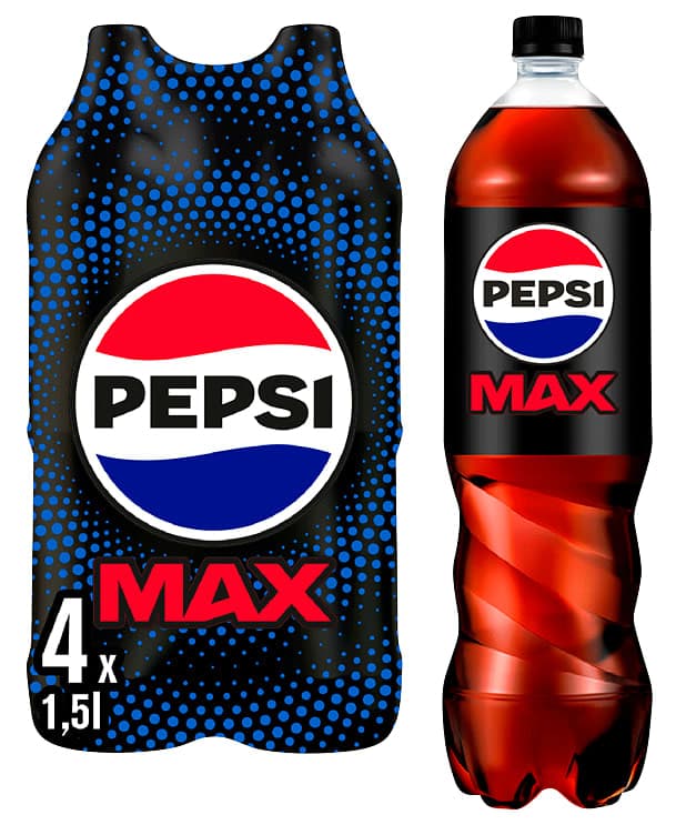 Pepsi Max 4x1,5l flaske 6000 ml