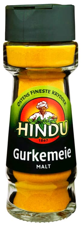 Gurkemeie 39g glass Hindu