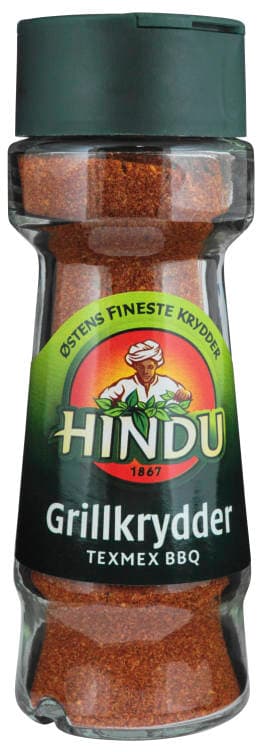 Grillkrydder Texmex Bbq 55g glass Hindu