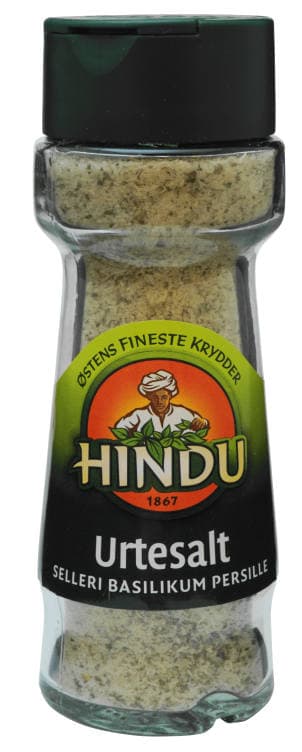 Urtesalt Selleri, Basilikum og Persille 80g Hindu