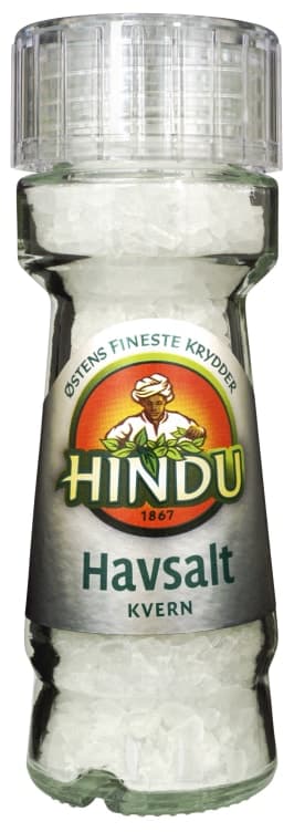 Havsalt m/Kvern 93g Hindu 100 g