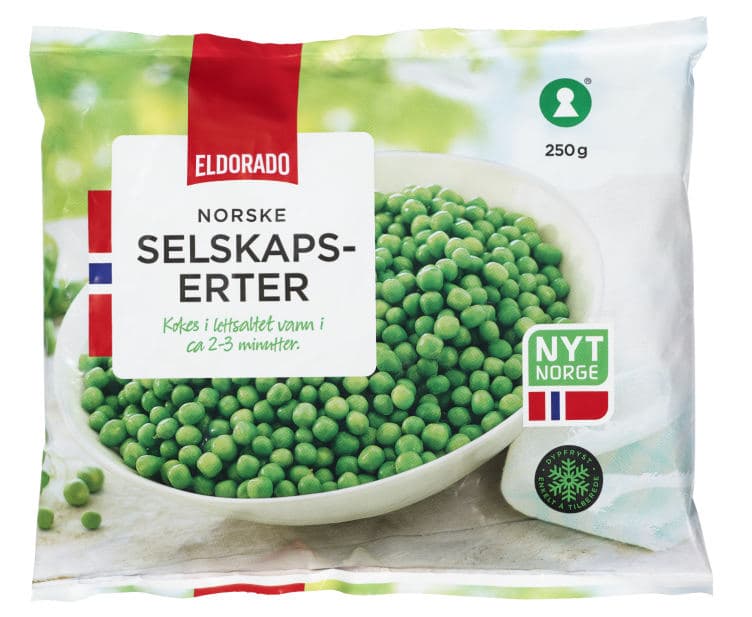 Selskapserter 250g Eldorado