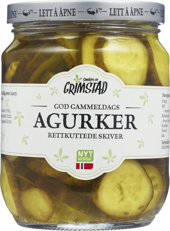 Agurker God Gammeldags 550g Grimstad