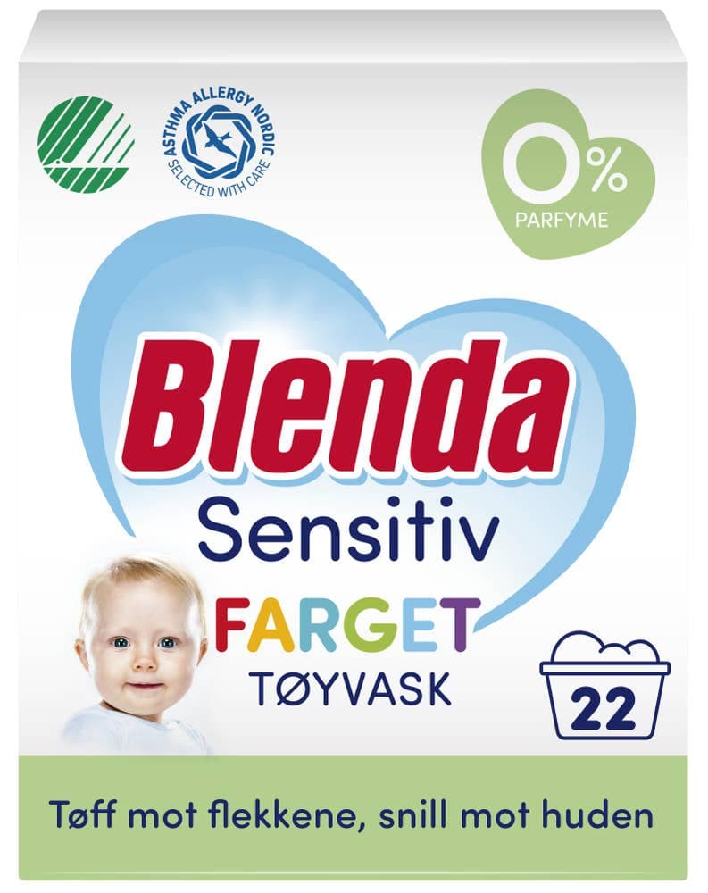 Sensitiv farget 950 g 22 stk