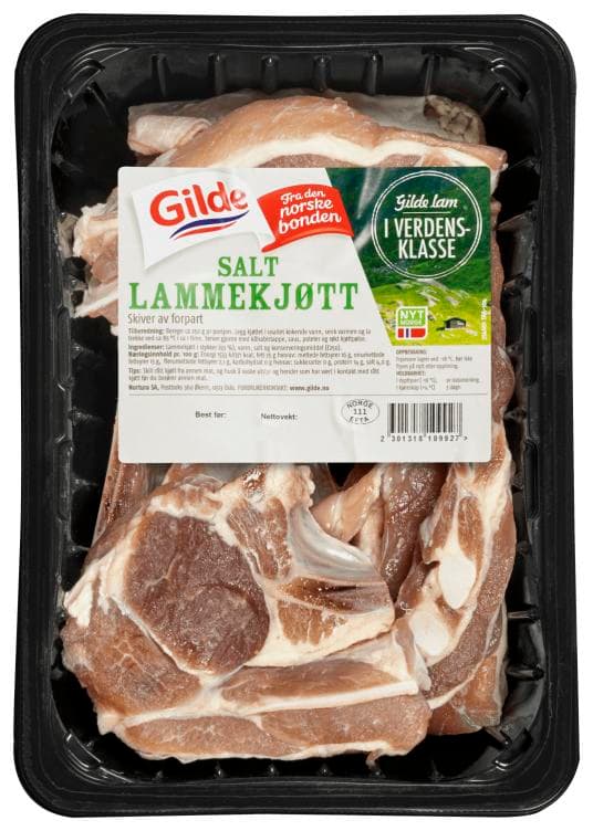 Lammekjøtt Salt Ca950g Gilde
