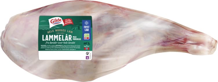 Lammelår m/Mørbrad Ca3,1kg Gilde