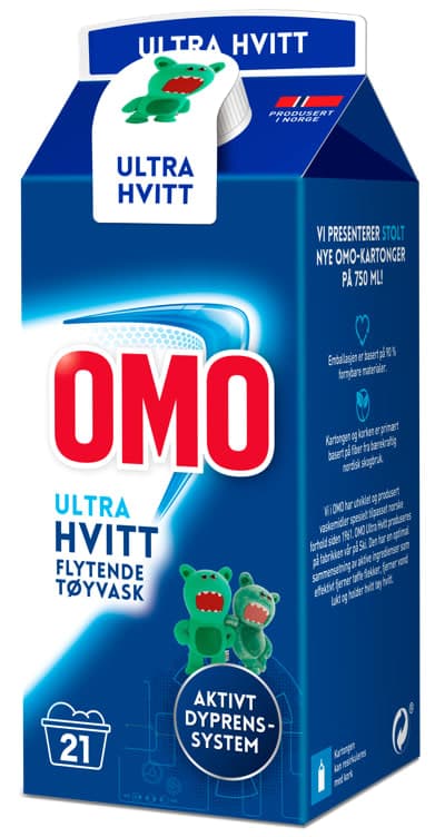 Omo Ultra Hvitt Flytende 750ml