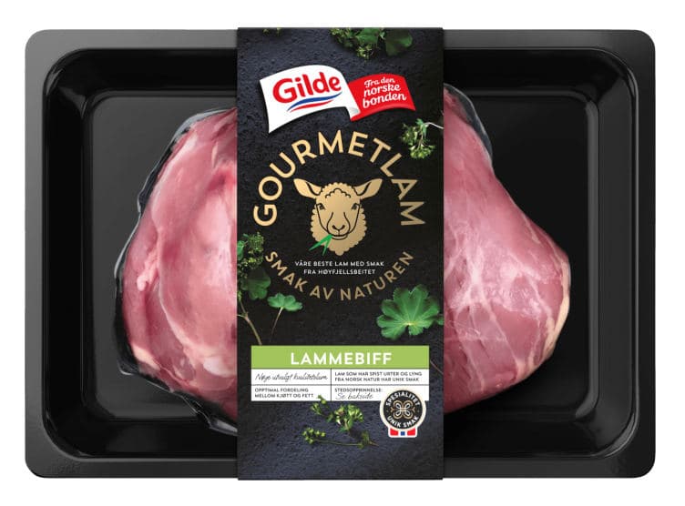 Lammebiff Av Mørbrad 500g Gourmetlam 570 g