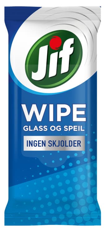 Jif Wipe Glass&Speil 30stk