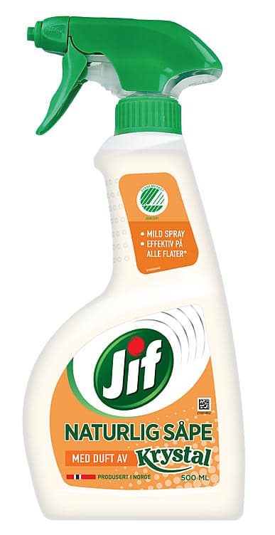 Jif Naturlig Såpe Spray Krystal 500ml