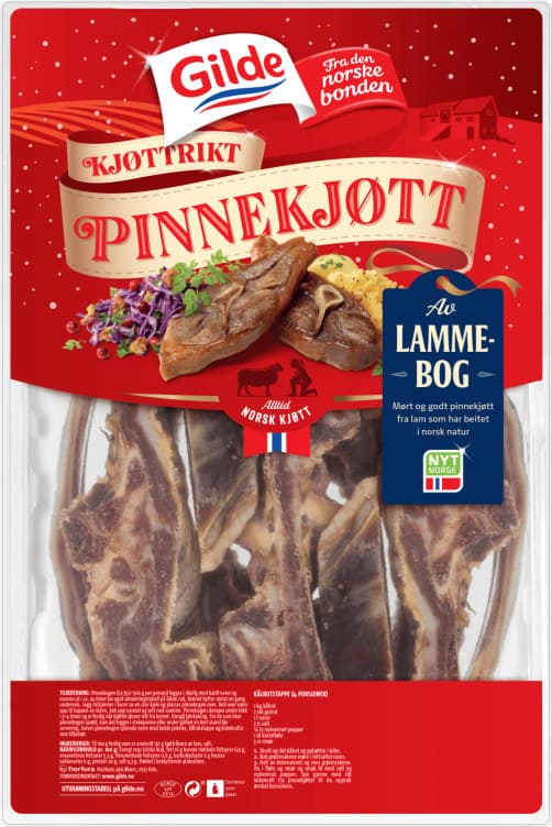 Pinnekjøtt Av Lammebog 1,5kg Gilde