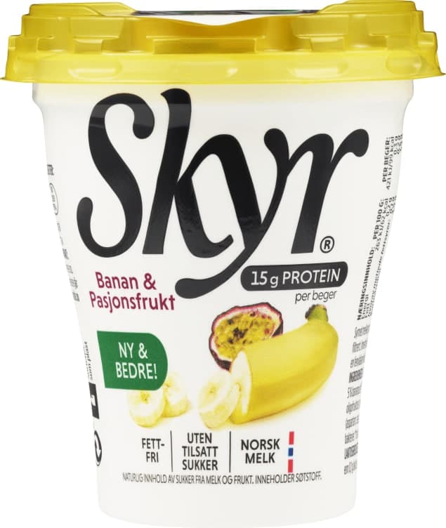 Skyr Banan&Pasjonsfrukt 160g Q