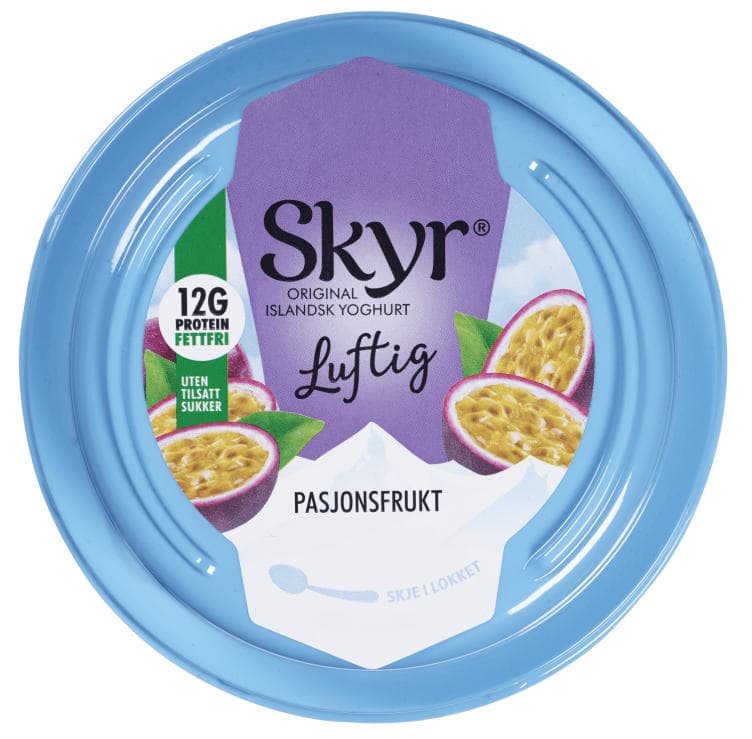 Skyr Luftig Pasjonsfrukt 130g Q