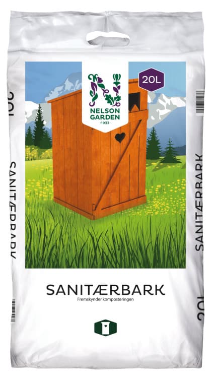 Sanitærbark 20l Nelson Garden