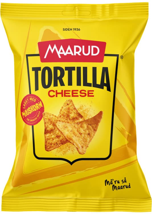 Tortillachips Cheese 45g Maarud