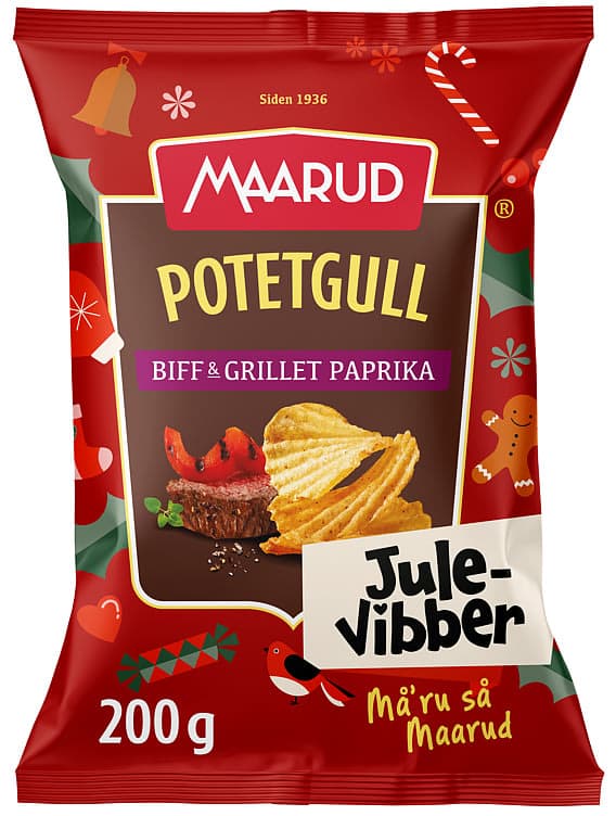 Julevibber Biff&Grillet Paprika 200g Maarud