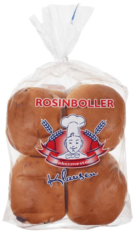 Rosinboller 8stk Klausen 480 g