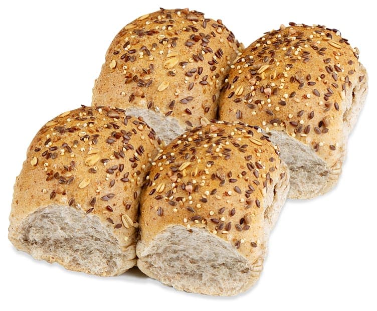 Rundstykker Franske 6-Korn 2pk Klausen 100 g