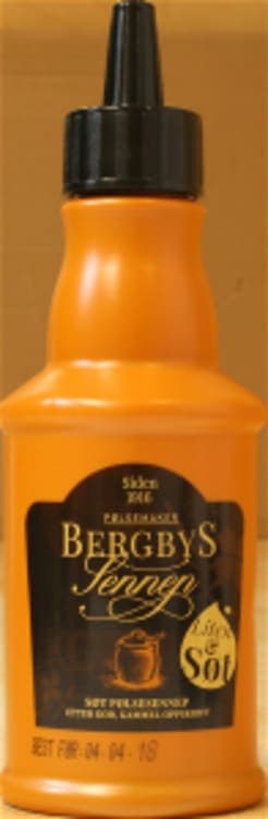 Sennep Søt 250g Bergbys
