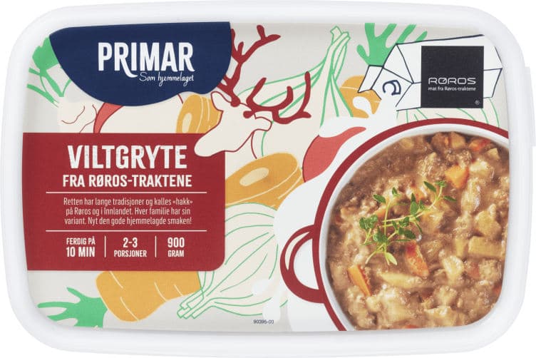 Viltgryte 900g Primar