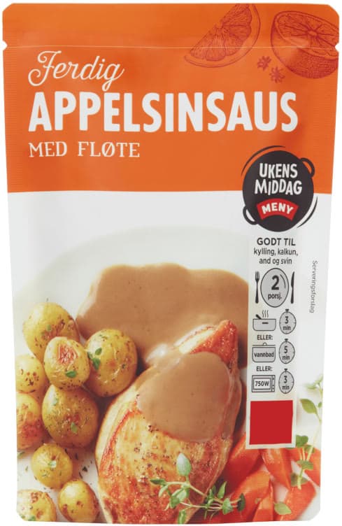 Appelsinsaus Kremet 2dl Meny