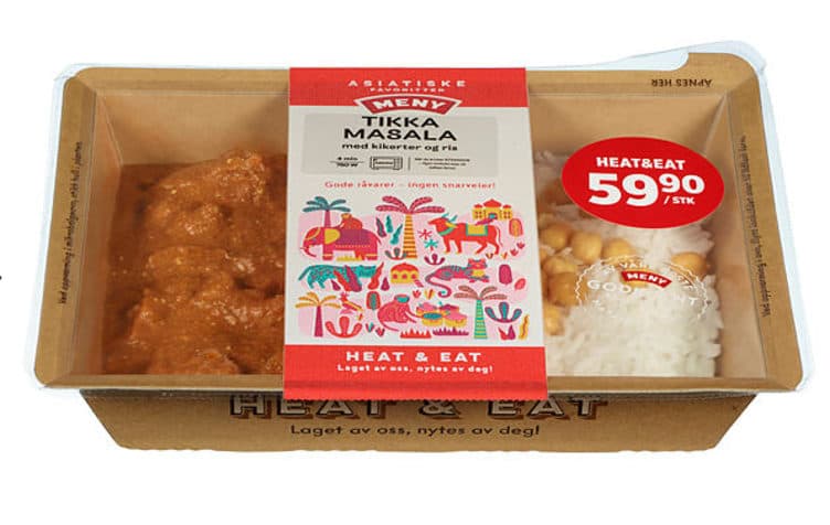 Tikka Masala m/Kylling 420g Meny