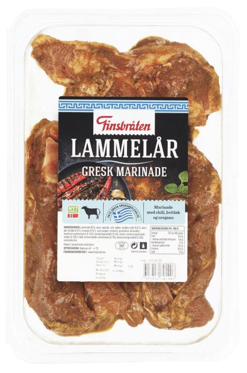 Lammelår Gresk 400g Finsbråten