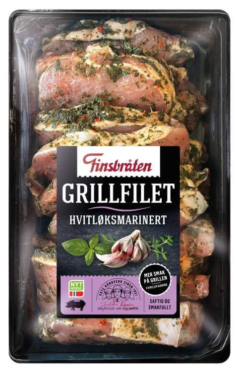 Svin Grillfilet Hvitløksmarinert Ca1,2kg