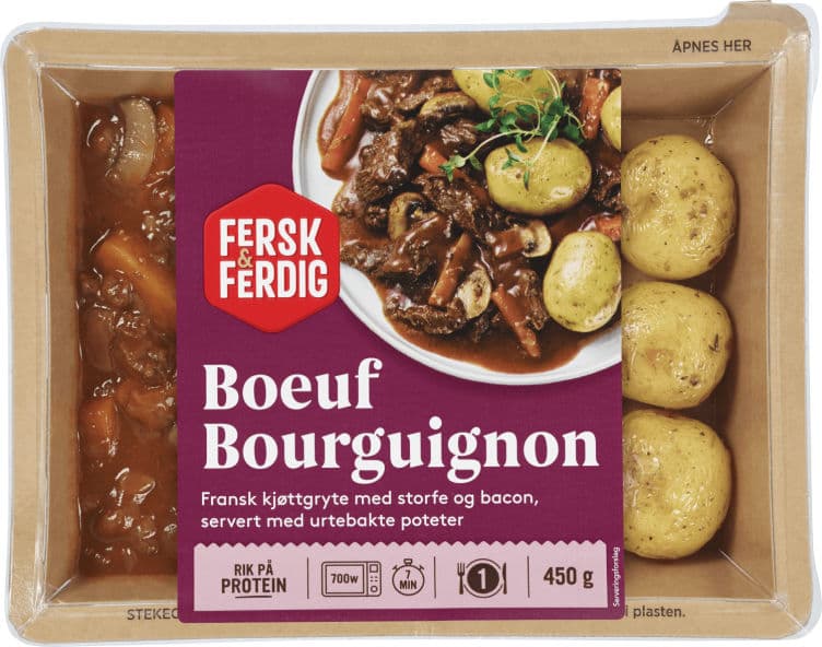 Fransk Kjøttgryte 450g Fersk&Ferdig