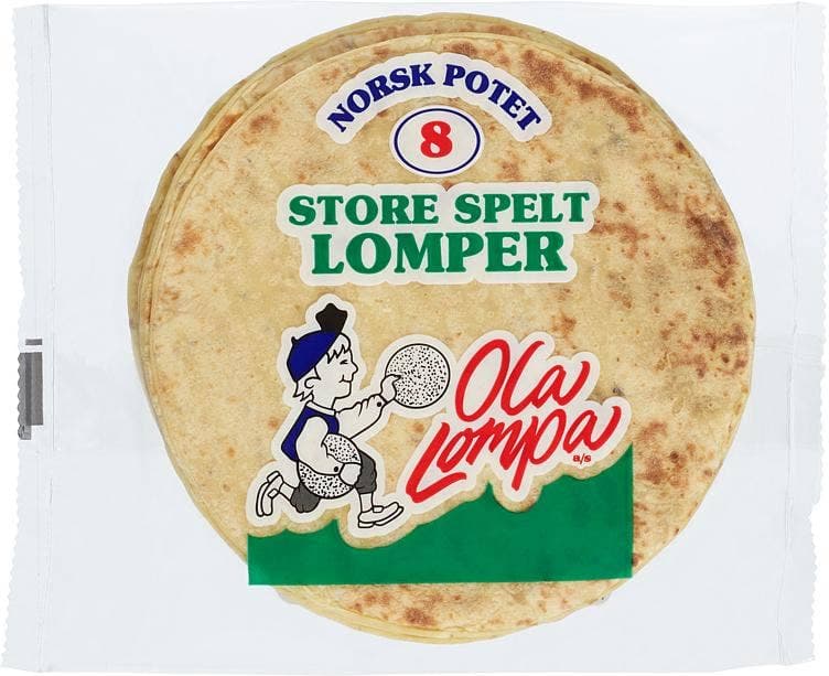 Store Spelt Lomper 8 stk 270 g