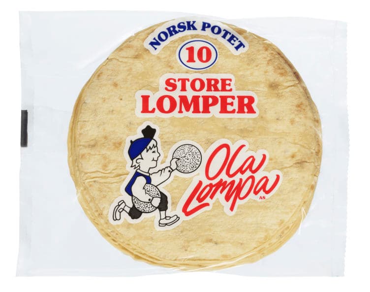 Lomper Store 10stk 280g Ola-Lompa