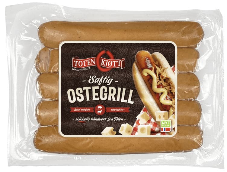 Ostegrill 370g Toten Kjøtt