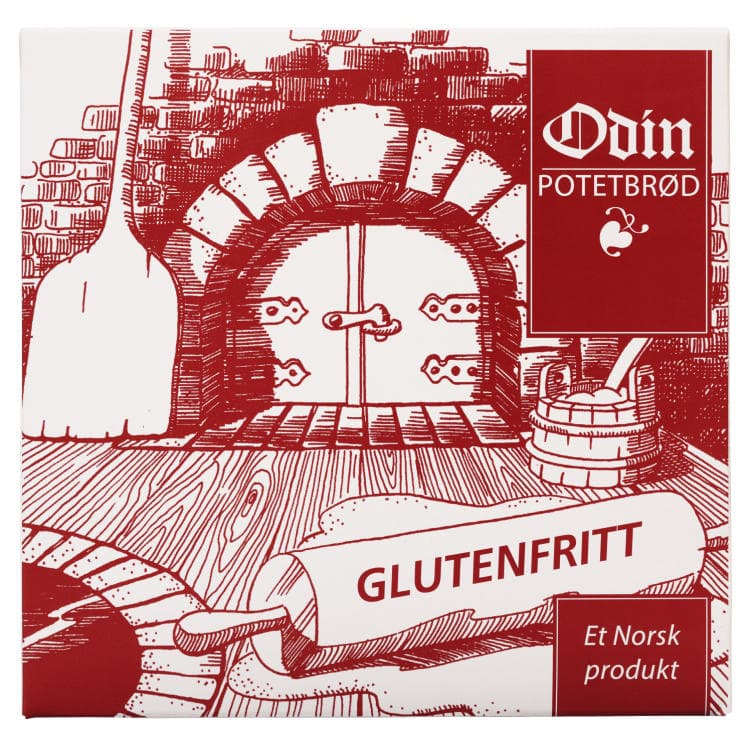Flatbrød glutenfri 280g Odin