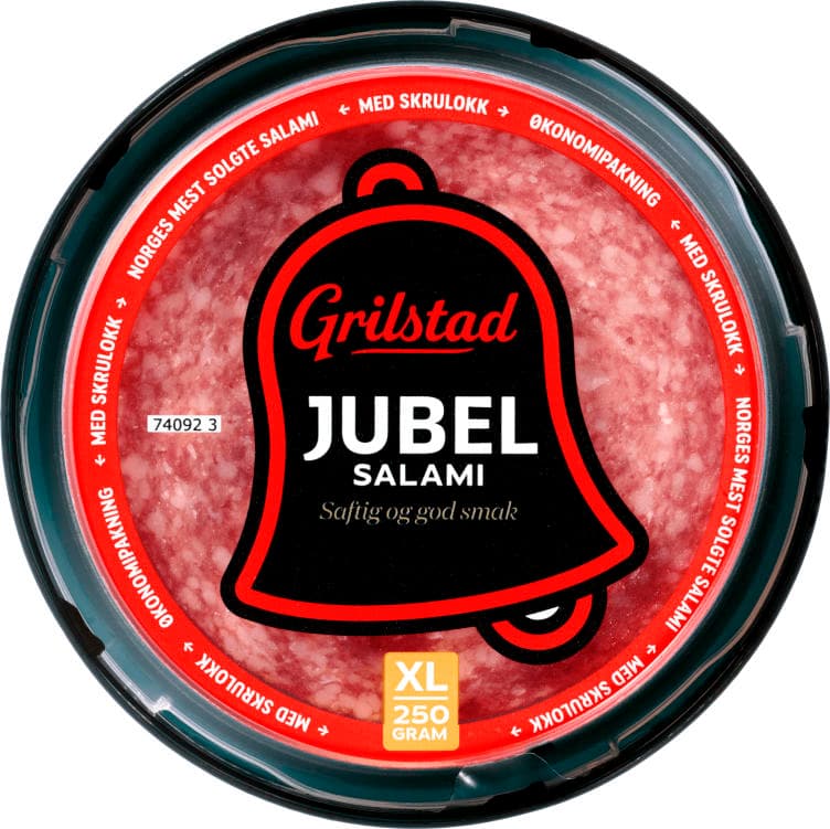 Jubelsalami Bordpakning 250g Grilstad