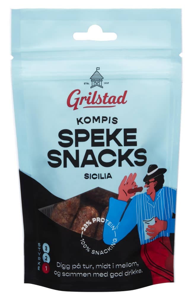 Kompis spekesnacks Sicilia 55 g