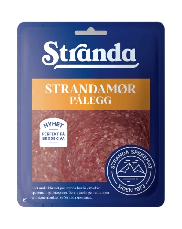 Strandamør skivet 80g Stranda