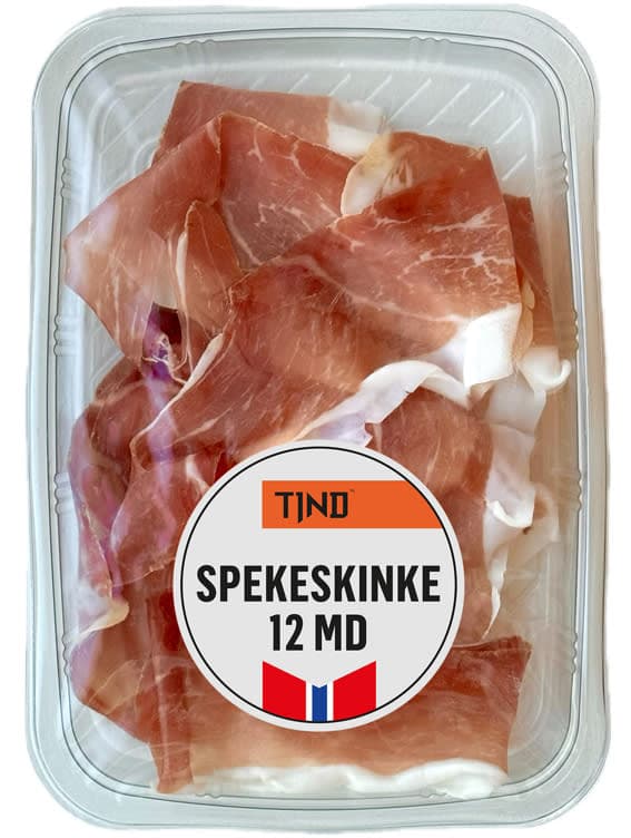 Spekeskinke Deli Godt Modna 12mnd 80g Tind