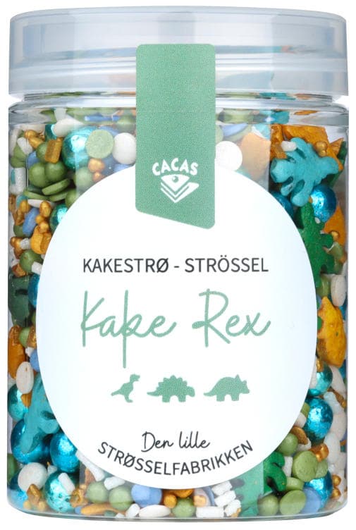 Kakestrø Dinosaur Kake Rex 80g Cacas