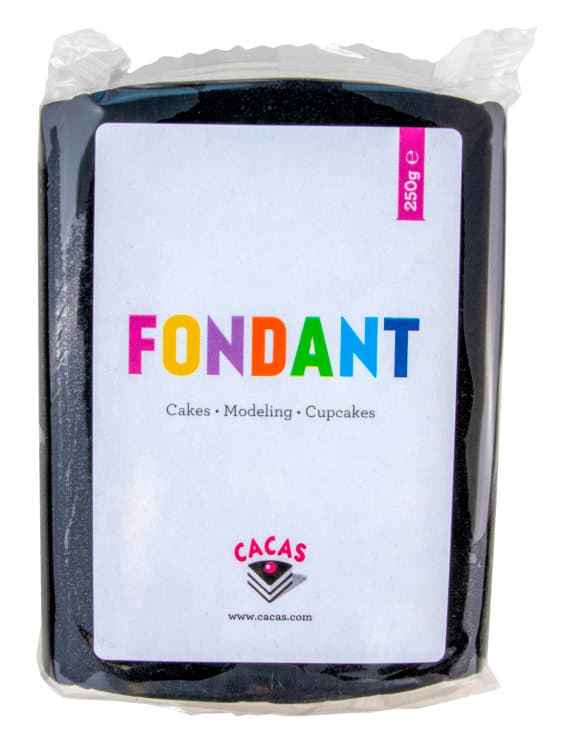Fondant Sort 250g Cacas